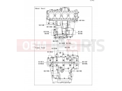 KAWASAKI 2007 Crankcase Bolt Pattern