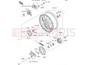 KAWASAKI 2007 Rear Hub