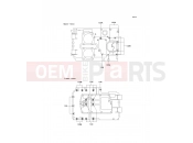KAWASAKI 1995 Crankcase Bolt Pattern
