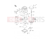 KAWASAKI 1995 Carburetor Parts