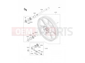 KAWASAKI 1995 Front Wheel