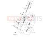 YAMAHA CS50 MACH G AC (5RWJ) 2004 FRONT FORK