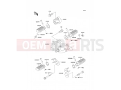 KAWASAKI 1995 Footrests