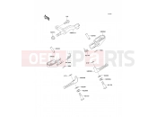 KAWASAKI 1995 Footrests