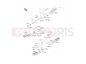 KAWASAKI 1995 Footrests