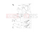 KAWASAKI 1995 Side Covers/Chain Cover