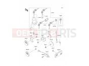 KAWASAKI 1995 Ignition Switch