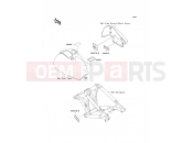 KAWASAKI 1995 Labels