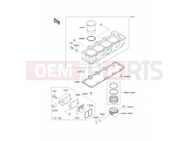 KAWASAKI ZXR400 (ZX400-L5) Cylinder/Piston(s)