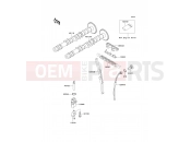 KAWASAKI ZXR400 (ZX400-L5) Camshaft(s)/Tensioner