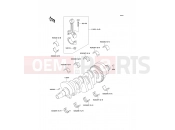 KAWASAKI ZXR400 (ZX400-L5) Crankshaft