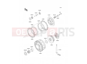 KAWASAKI ZXR400 (ZX400-L5) Clutch