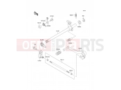 KAWASAKI ZXR400 (ZX400-L5) Gear Change Mechanism