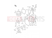 KAWASAKI ZXR400 (ZX400-L5) Engine Cover(s)