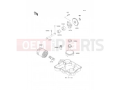 KAWASAKI ZXR400 (ZX400-L5) Oil Pump