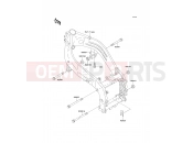 KAWASAKI ZXR400 (ZX400-L5) Frame Fittings