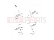KAWASAKI ZXR400 (ZX400-L5) Footrests