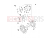KAWASAKI ZXR400 (ZX400-L5) Front Brake