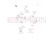KAWASAKI ZXR400 (ZX400-L5) Labels