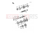 KAWASAKI 1985 Transmission