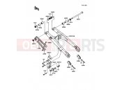 KAWASAKI 1985 Swingarm