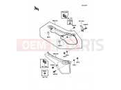 KAWASAKI 1985 Side Covers