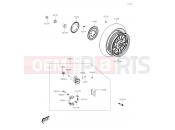 KAWASAKI 2019 Rear Hub