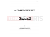 KAWASAKI 2019 Decals(Green)