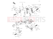 KAWASAKI 2019 Footrests