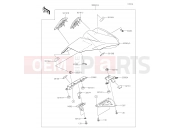 KAWASAKI 2019 Accessory(Single Seat Cover)