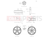 KAWASAKI 2019 Decals(White)