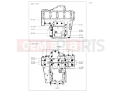 KAWASAKI 2019 Crankcase Bolt Pattern