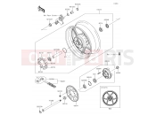 KAWASAKI 2019 Rear Hub