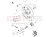 KAWASAKI 2019 Rear Hub