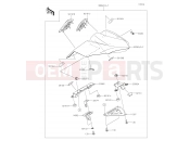 KAWASAKI 2019 Accessory(Single Seat Cover)