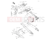 KAWASAKI 2019 Rear Fender(s)