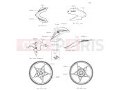 KAWASAKI 2019 Decals(Green)(BJF)