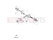 YAMAHA CS50Z MACH G LC (5RWR) 2004 CRANKSHAFT & PISTON
