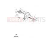 YAMAHA CS50Z MACH G LC (5RWR) 2004 WATER PUMP