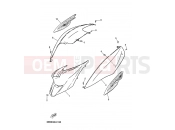 YAMAHA CS50Z MACH G LC (5RWR) 2004 SIDE COVER