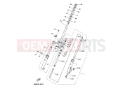 YAMAHA CS50Z MACH G LC (5RWR) 2004 FRONT FORK
