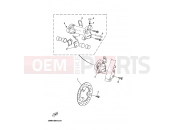 YAMAHA CS50Z MACH G LC (5RWR) 2004 FRONT BRAKE CALIPER