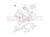 KAWASAKI 2000 Frame Fittings