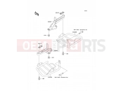 KAWASAKI 2000 Footrests