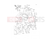 KAWASAKI 2000 Front Fender(s)