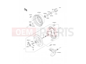 KAWASAKI 2000 Front Hub