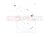 KAWASAKI 2000 Seat