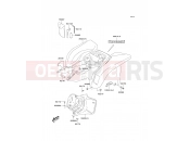 KAWASAKI 2004 Rear Fender(s)