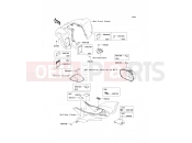 KAWASAKI 2004 Labels