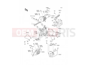 KAWASAKI 2005 Footrests